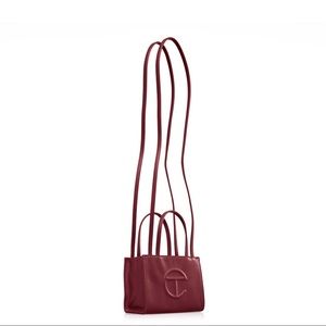 Telfar Small Oxblood Shopping Bag